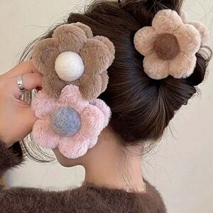 3pc Flower Hair Clips
